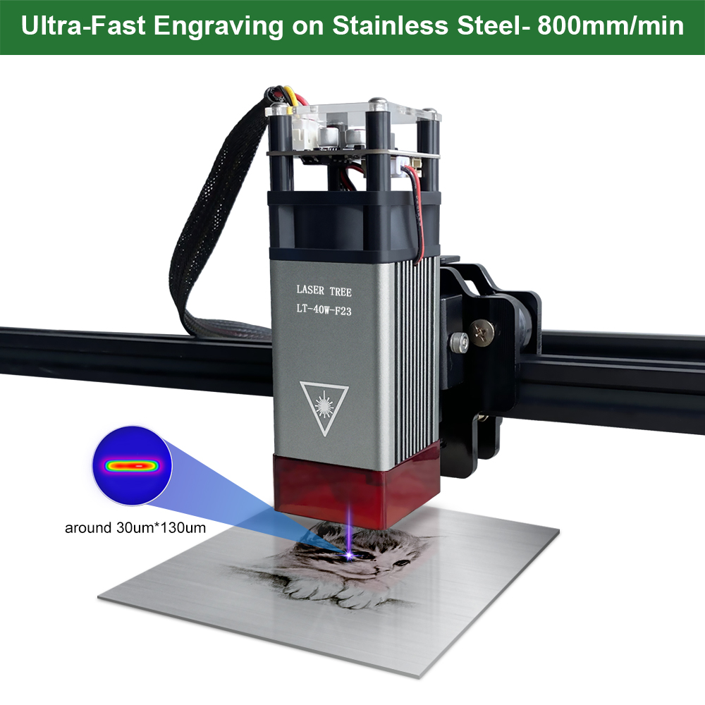 LASER TREE 레이저 모듈 5W 10W 20W 4 - 20W Laser Engraver Module Upgrade 리뷰 및 가격
