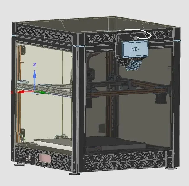 소볼 SV08 풀 PC 엔클로저 키트 싱글 레이어 버전 - Corexy 3D Printer Kit 리뷰 및 가격