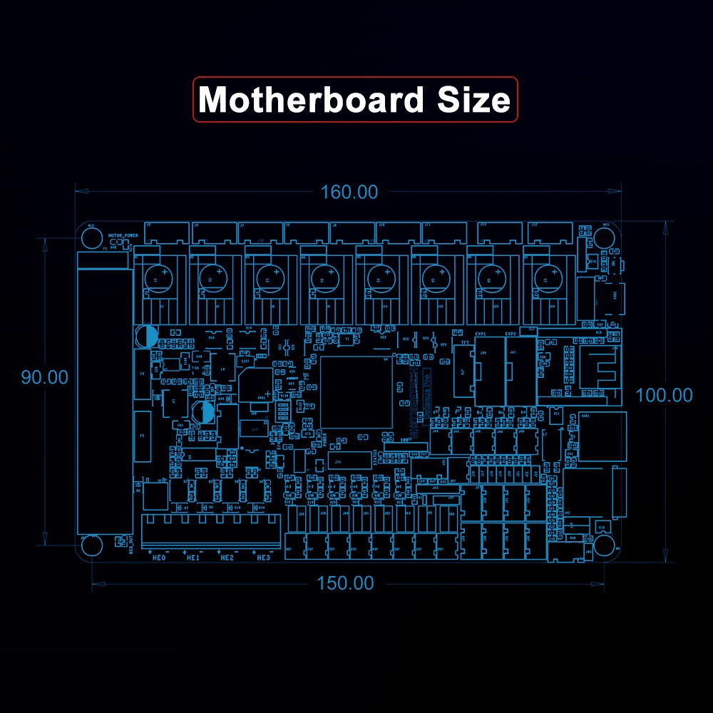 BIGTREETECH 옥토퍼스 프로 3D 프린터 마더보 - Octopus Pro V1.1 Motherboard 리뷰 및 가격