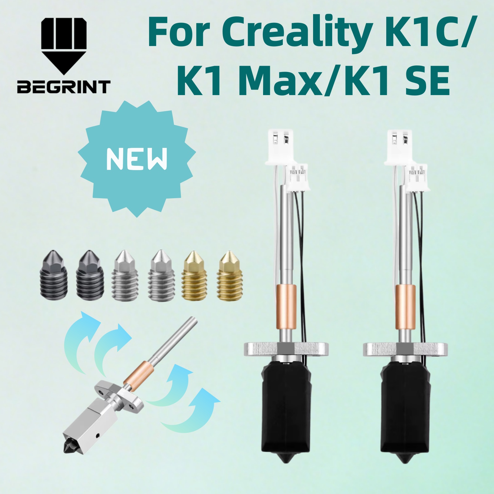 Creality K1C/K1 Max/K1 SE용 최신  - High Flow Ceramic Hotend 리뷰 및 가격